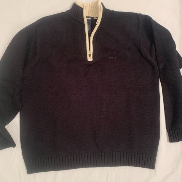 Roots zip neck sweater - Picture 2 of 6